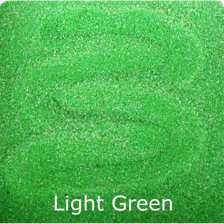 SCENIC SAND 25 lbs Activa Bag of Bulk Colored Sand, Light Green SC81473